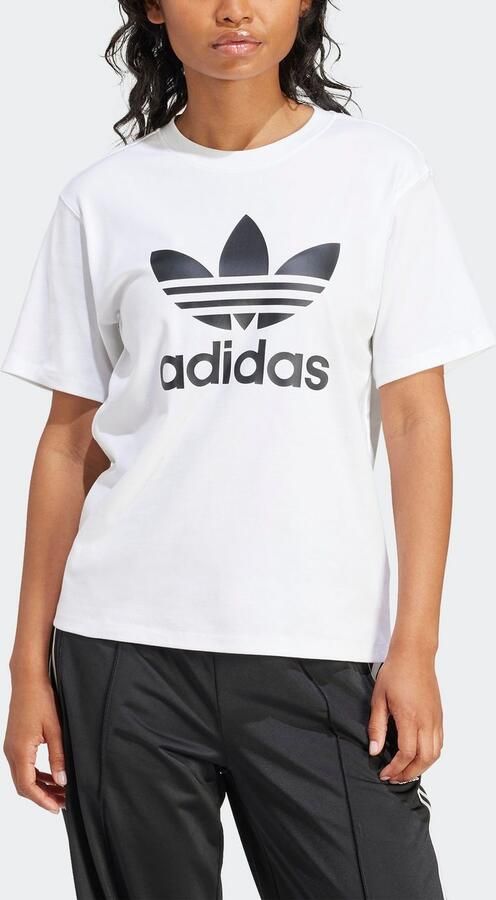 Adidas Originals T-shirt TREFOIL TEE Basic shirt met grote trefoil logoprint - Foto 6