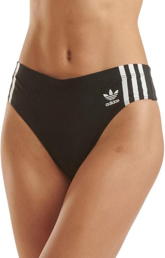 Adidas Originals T-string sportief design elastisch katoenmix hoge beenuitsnijding (Set van 2) - Foto 2