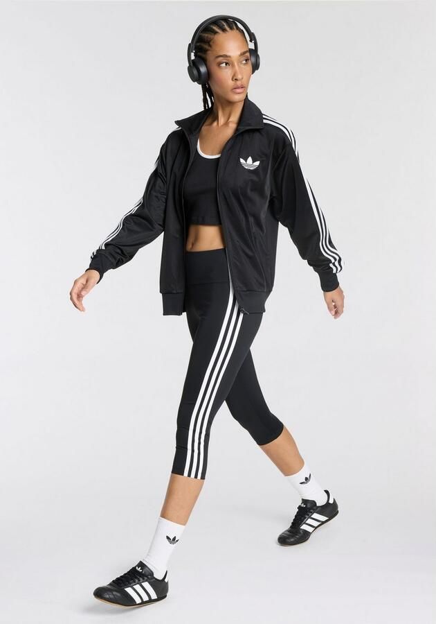 Adidas Originals 3-Stripes Capri Leggings Zwart- Dames Zwart