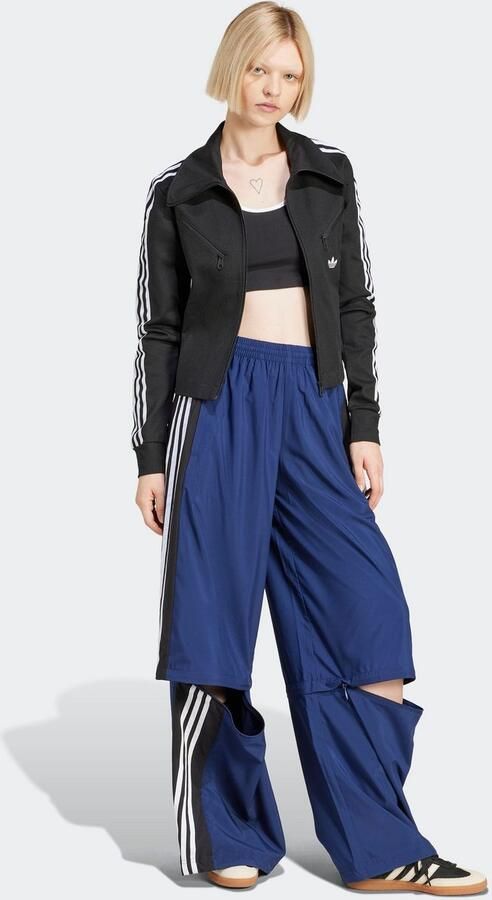 Adidas Originals 3-Stripes Crop Tank Top Zwart- Dames Zwart - Foto 5