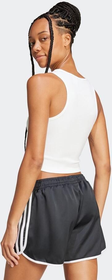 Adidas Originals Essential Ribbed Tanktop Women Tops wit Maat XS Kleding - Foto 9