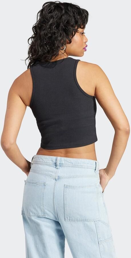 Adidas Originals Essentials Rib Tank Tanktops Kleding Black maat: XL beschikbare maaten:XS S M L XL - Foto 5