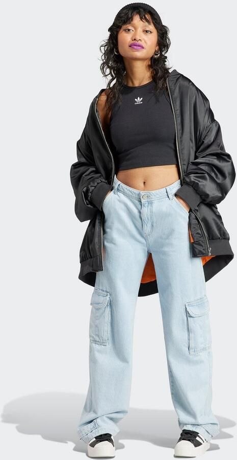 Adidas Originals Essentials Rib Tank Tanktops Kleding Black maat: XL beschikbare maaten:XS S M L XL - Foto 4