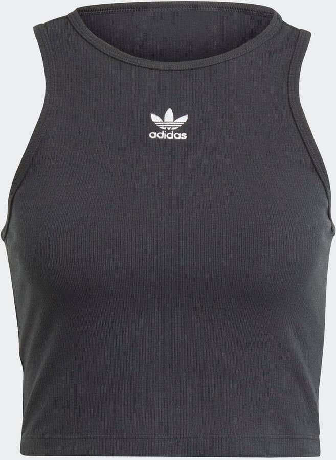 Adidas Originals Essentials Rib Tank Tanktops Kleding Black maat: XL beschikbare maaten:XS S M L XL - Foto 3