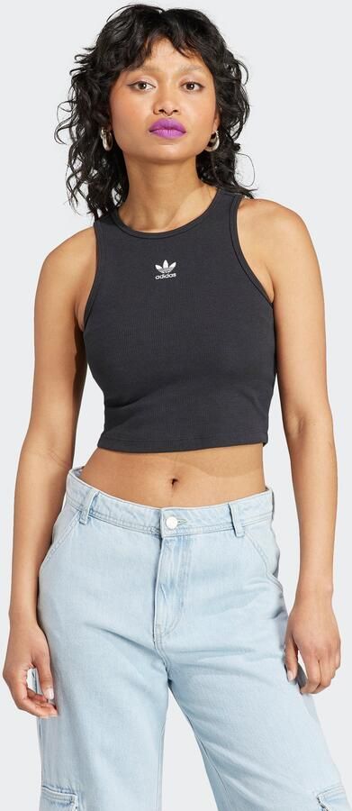 Adidas Originals Essentials Rib Tank Tanktops Kleding Black maat: XL beschikbare maaten:XS S M L XL - Foto 7