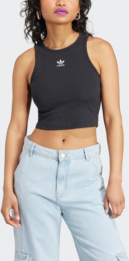 Adidas Originals Essentials Rib Tank Tanktops Kleding Black maat: XL beschikbare maaten:XS S M L XL - Foto 6