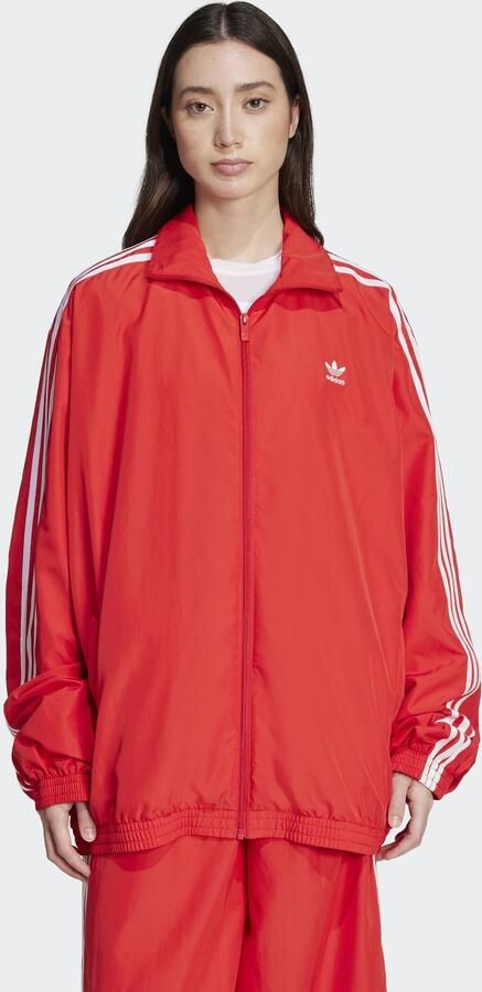 Adidas Originals Firebird oversized trainingsjacke Women Trainingspakken rood Maat XS Kleding - Foto 9