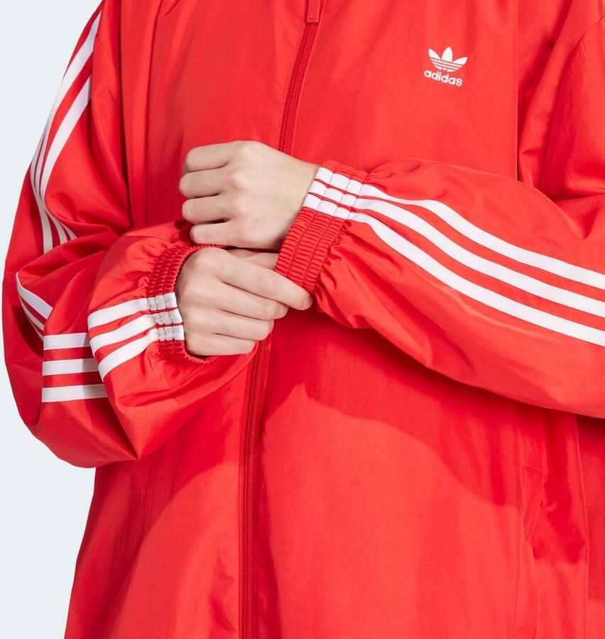 Adidas Originals Firebird oversized trainingsjacke Women Trainingspakken rood Maat XS Kleding - Foto 2