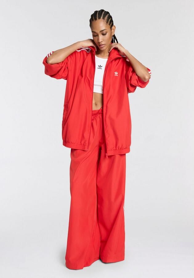 Adidas Originals Firebird oversized trainingsjacke Women Trainingspakken rood Maat XS Kleding - Foto 4
