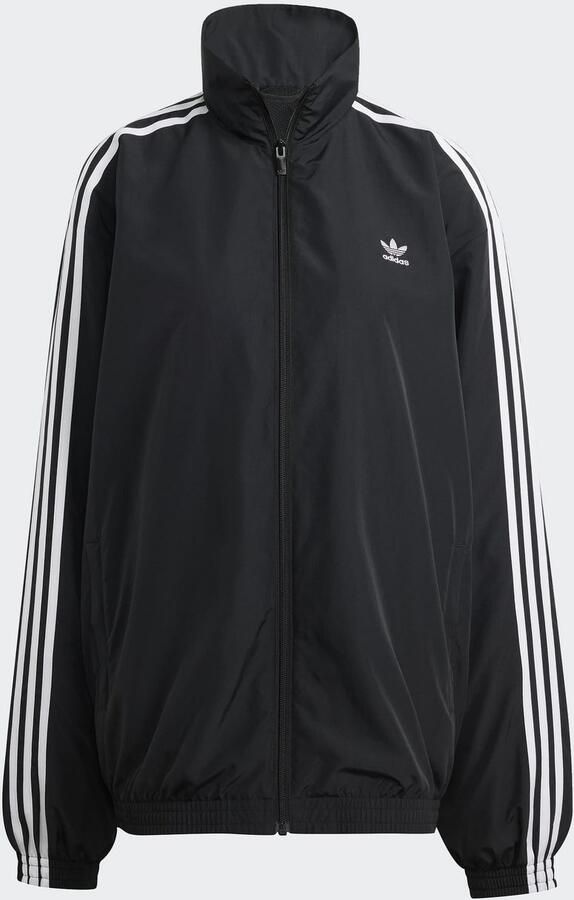 Adidas Originals Adilenium Season 3 Oversized Sportjack Zwart- Dames Zwart - Foto 6