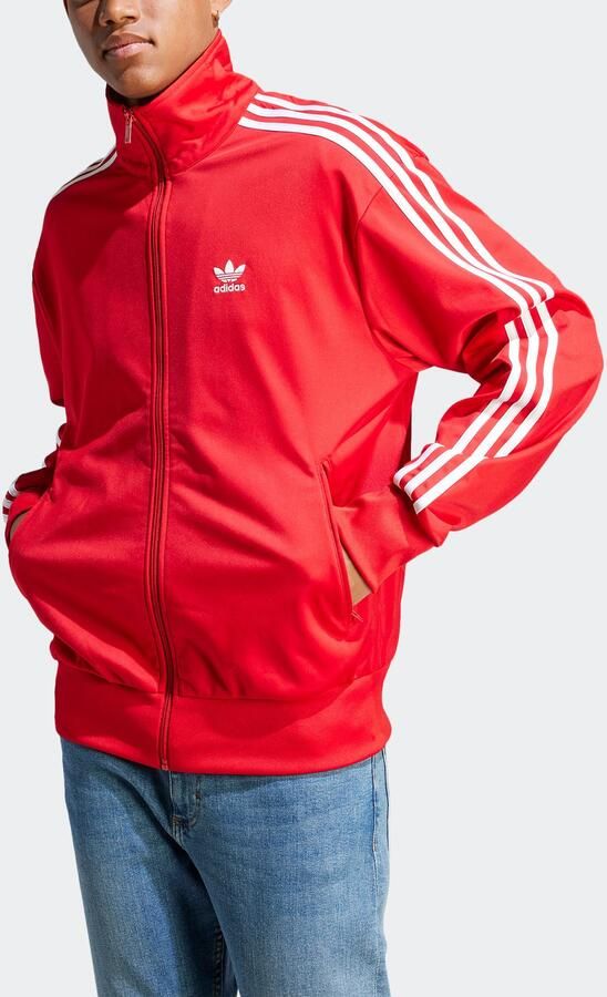 Adidas Originals Adicolor Firebird Trainingsjack Trainingsjassen Heren better scarlet white maat: XL beschikbare maaten:S M L XL - Foto 7