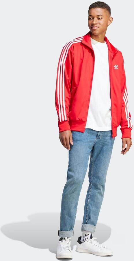 Adidas Originals Adicolor Firebird Trainingsjack Trainingsjassen Heren better scarlet white maat: XL beschikbare maaten:S M L XL - Foto 10