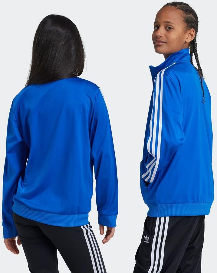 Adidas Originals Adicolor Firebird Originals Jacket Trainingspakken in blauw formaten: 140 - Foto 3