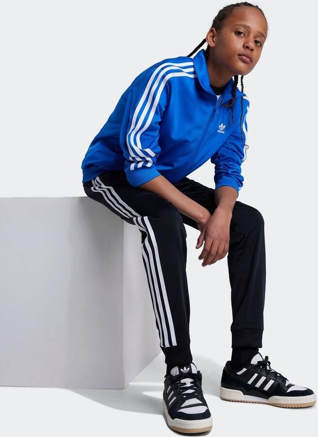 Adidas Originals Adicolor Firebird Originals Jacket Trainingspakken in blauw formaten: 140 - Foto 4