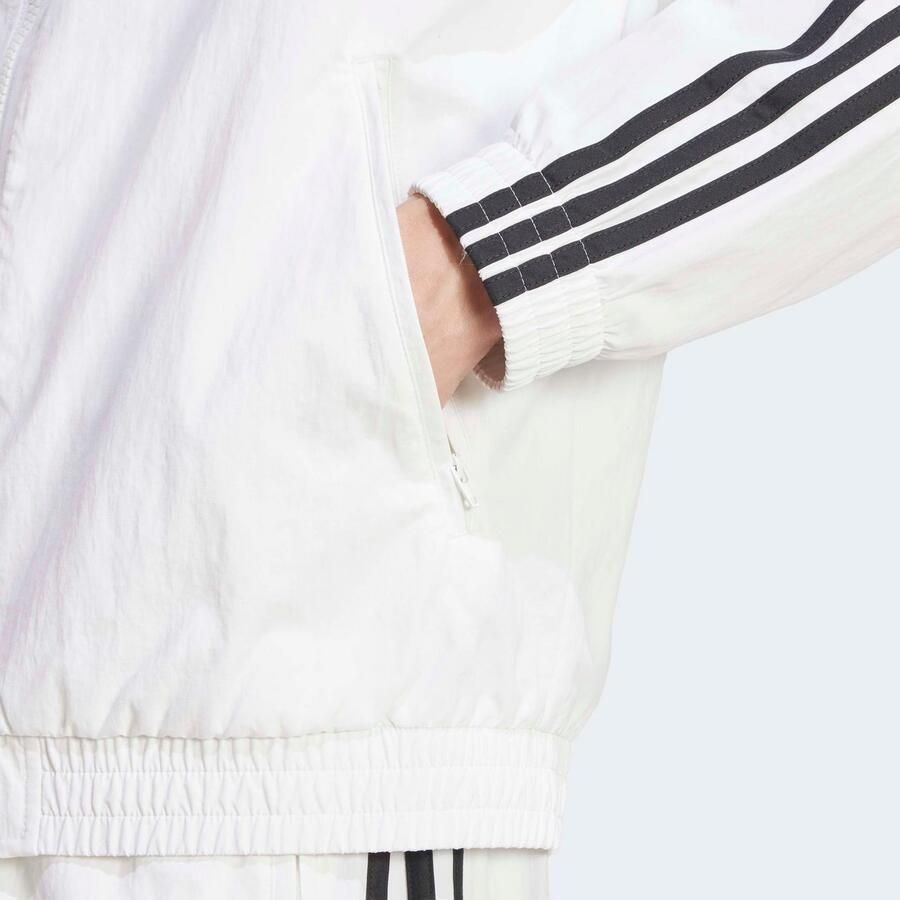 Adidas Originals adicolor Firebird Woven Trackjacket Men Trainingspakken wit Maat XL Kleding