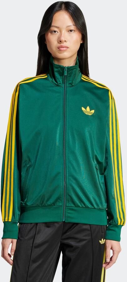Adidas Originals Losse Firebird Trainingsjack women Trainingspakken groen Maat XS Kleding - Foto 6