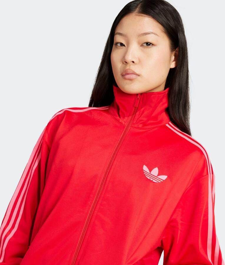 Adidas Originals Regular fit sweatjack met opstaande kraag model 'Firebird'
