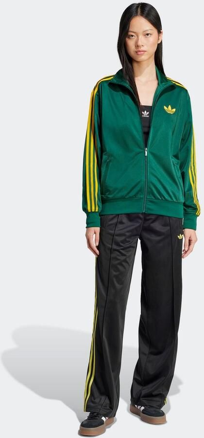 Adidas Originals Losse Firebird Trainingsjack women Trainingspakken groen Maat XS Kleding - Foto 4