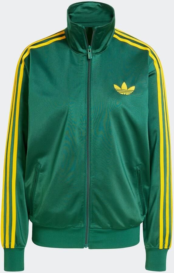 Adidas Originals Losse Firebird Trainingsjack women Trainingspakken groen Maat XS Kleding - Foto 3