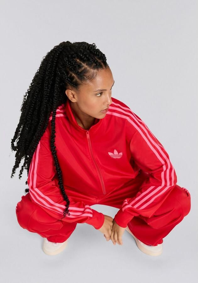 Adidas Originals Regular fit sweatjack met opstaande kraag model 'Firebird' - Foto 3