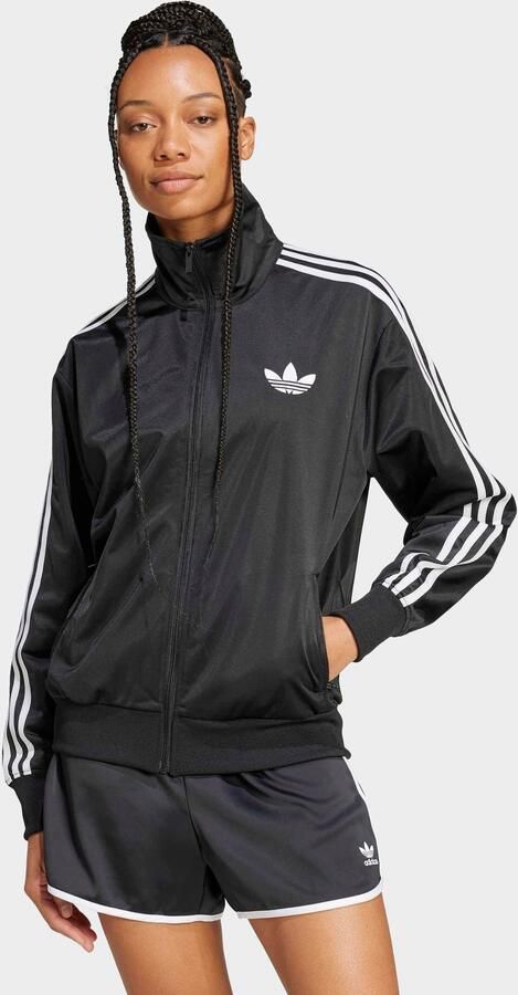 Adidas Originals Adicolor Classic Firebird Loose Sportjack Zwart- Dames Zwart - Foto 8