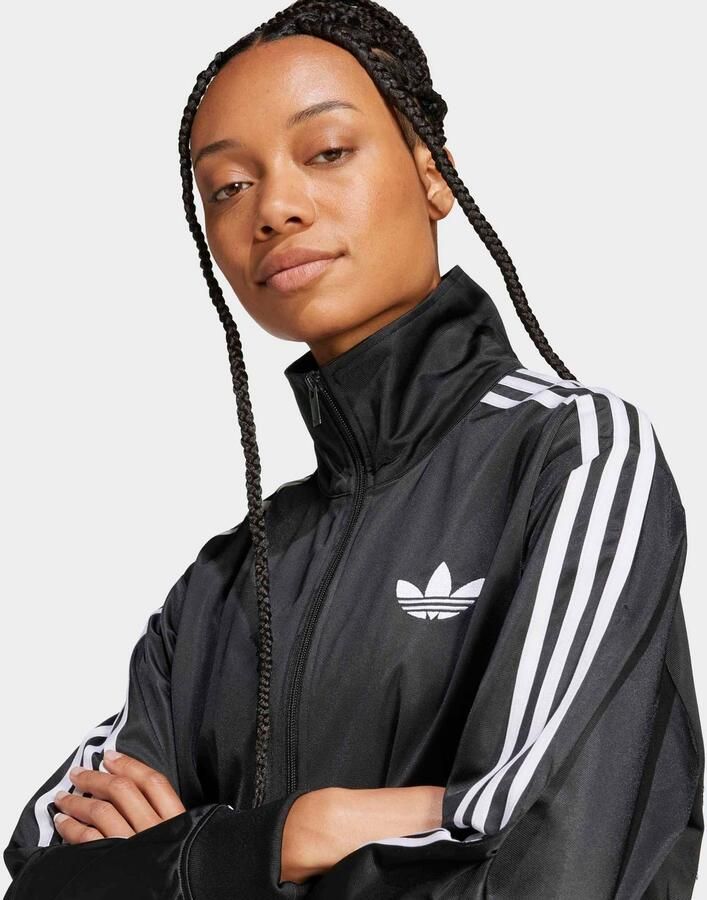 Adidas Originals Adicolor Classic Firebird Loose Sportjack Zwart- Dames Zwart - Foto 2