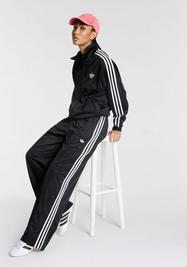 Adidas Originals Adicolor Classic Firebird Loose Sportjack Zwart- Dames Zwart - Foto 4