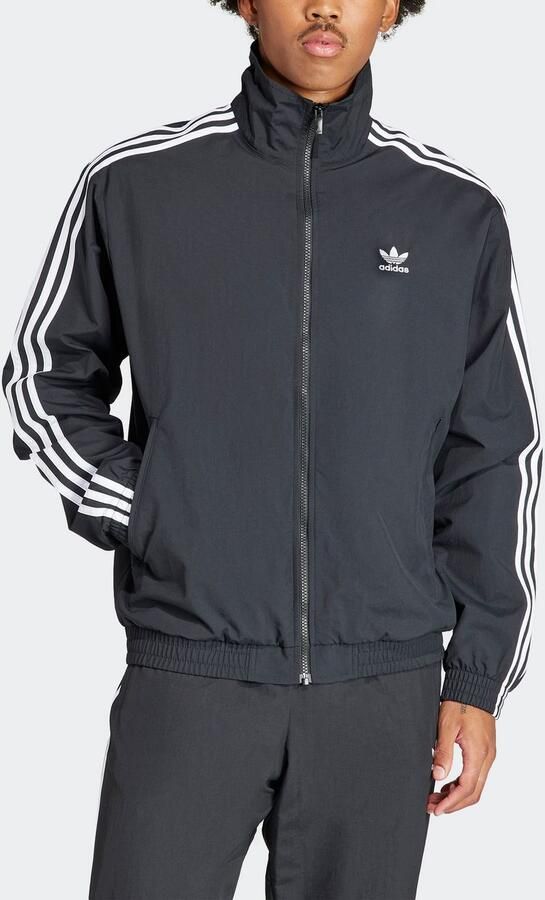 Adidas Originals 3-stripes Woven Firebird Trainingsjack Trainingsjassen Heren black maat: XXL beschikbare maaten:S M L XL XXL - Foto 5