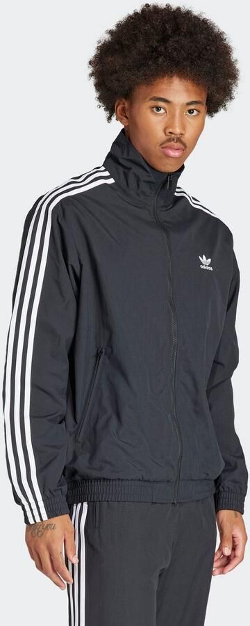 Adidas Originals 3-stripes Woven Firebird Trainingsjack Trainingsjassen Heren black maat: XXL beschikbare maaten:S M L XL XXL - Foto 4