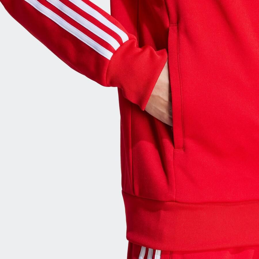 Adidas Originals Adicolor Superstar Trainingsjack Trainingsjassen Kleding better scarlet white maat: S beschikbare maaten:S M L XL XXL - Foto 7