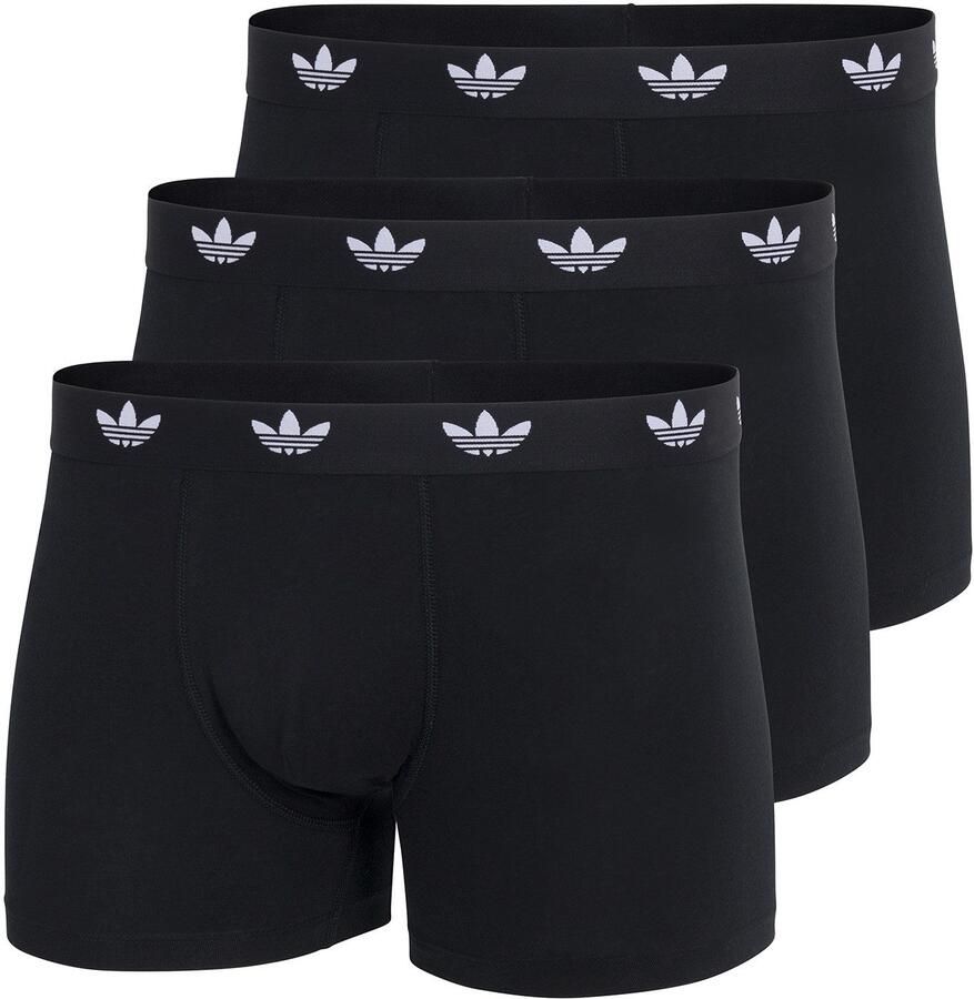 Adidas Originals Trunk Comfort Flex Cotton zacht elastisch katoenmix logoband zonder ingreep (Set van 2) - Foto 8
