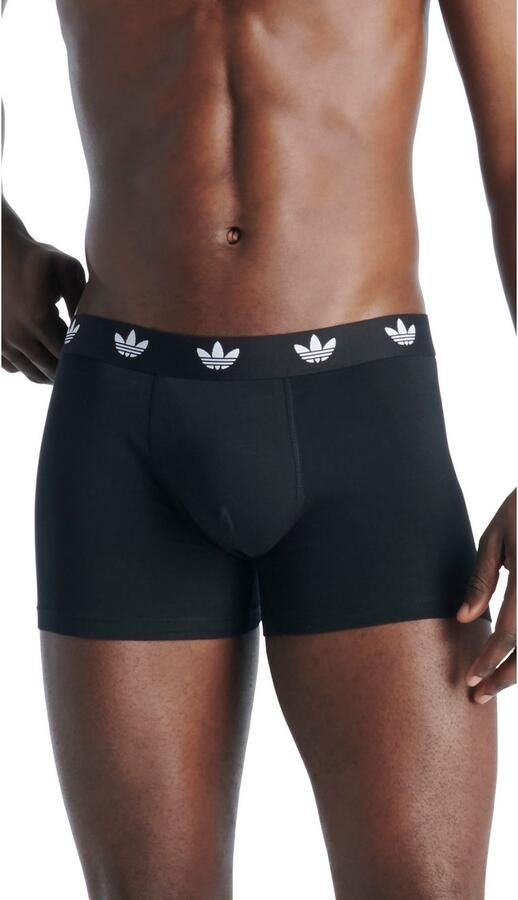 Adidas Originals Trunk Comfort Flex Cotton zacht elastisch katoenmix logoband zonder ingreep (Set van 2) - Foto 3