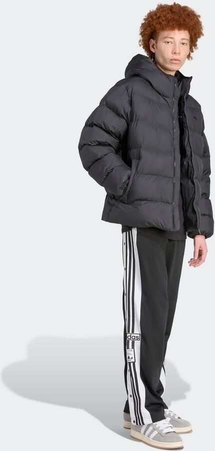 Adidas Originals Gewatteerde Winterjas Trefoil Men Puffer jackets zwart Maat XL Kleding - Foto 10