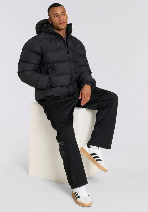 Adidas Originals Gewatteerde Winterjas Trefoil Men Puffer jackets zwart Maat XL Kleding - Foto 6