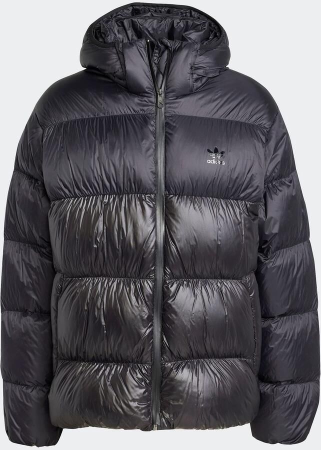 Adidas Adicolor Regen Donsjack Zwart- Heren Zwart - Foto 3