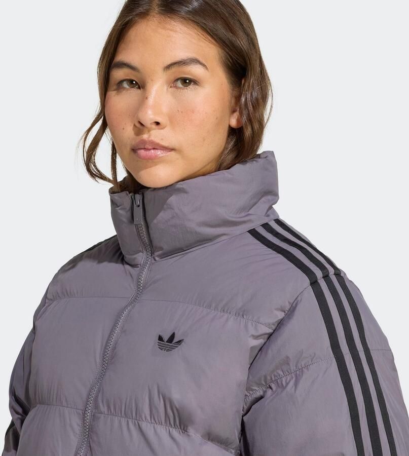 Adidas Originals Winterjack LONG PUFFER Lange jas van kunstdons - Foto 2