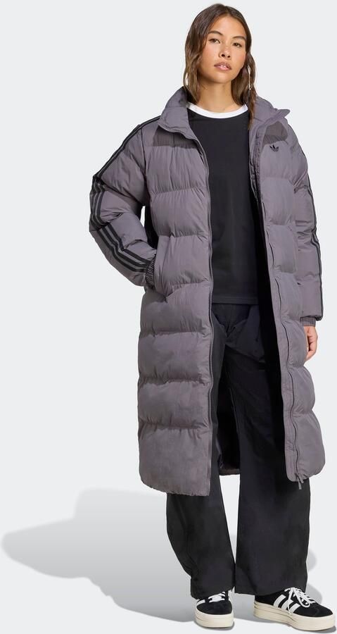 Adidas Originals Winterjack LONG PUFFER Lange jas van kunstdons - Foto 3