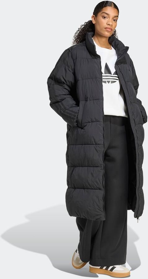 Adidas Originals Winterjack LONG PUFFER Lange jas van kunstdons - Foto 6