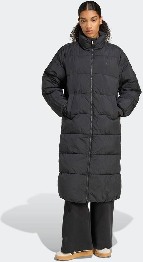 Adidas Originals Winterjack LONG PUFFER Lange jas van kunstdons - Foto 3