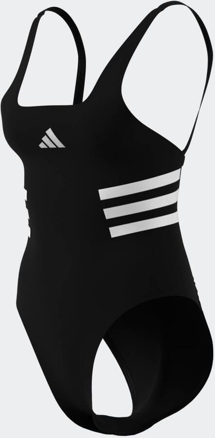 Adidas 3-Stripes U-Back Badpak Zwart- Dames Zwart - Foto 8
