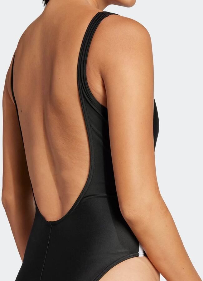 Adidas Originals Adicolor 3-Stripes Badpak Zwart- Dames Zwart - Foto 4