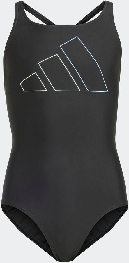 Adidas Performance Infinitex sportbadpak zwart Meisjes Polyamide Logo 128 - Foto 3