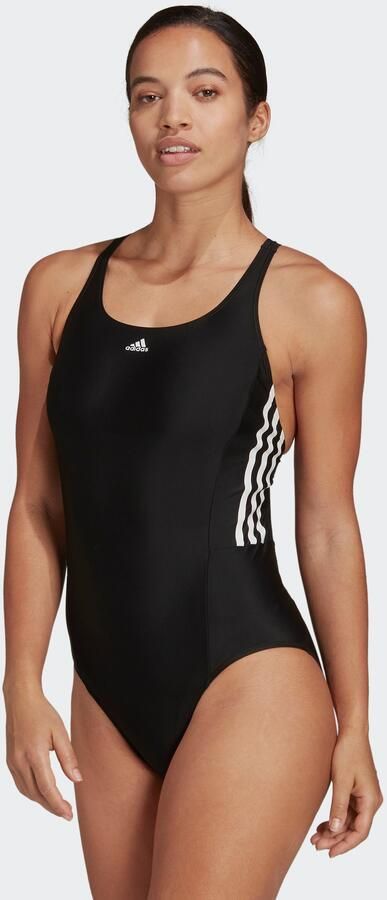 Adidas Originals 3-Stripes Swimsuit Black White- Dames Black White - Foto 8