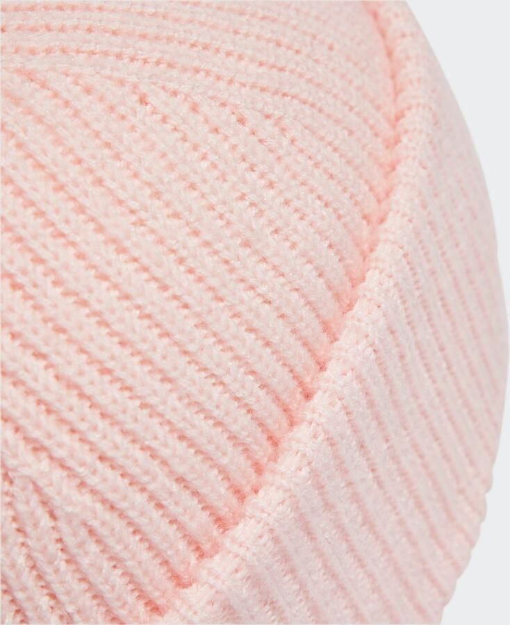 Adidas Originals Wid Cuff Beanie unisex Mutsen lichtroze Maat ONE SIZE Accessoires - Foto 4