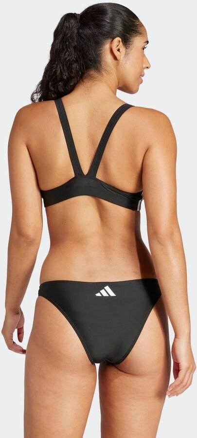 Adidas 3-Stripes V-Back Bikini Zwart- Dames Zwart - Foto 9
