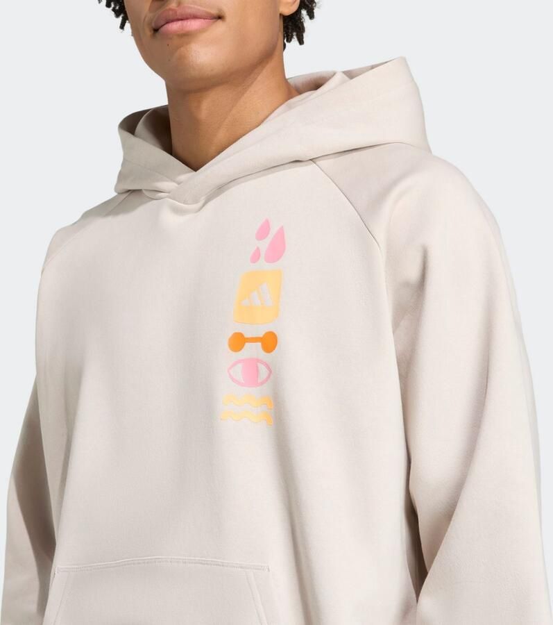 Adidas Perfor ce Capuchonsweatvest GFX HOODIE (1-delig) - Foto 2