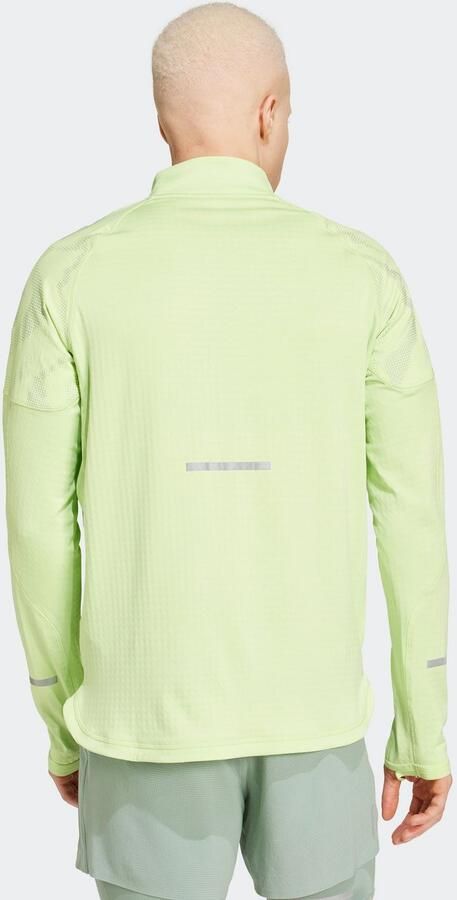 Adidas Perfor ce Colshirt ULT HIVIS 1 2 M Running shirt met lange mouwen - Foto 4