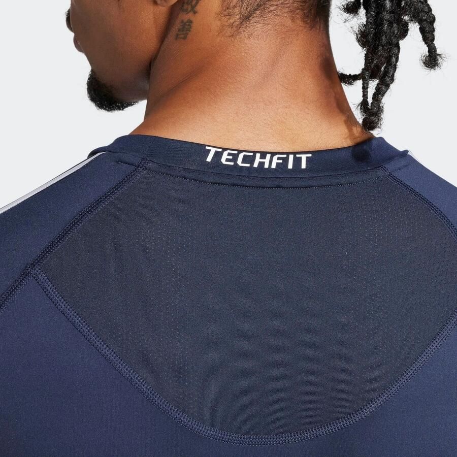 Adidas TECHFIT Compression Training 3-Stripes Longsleeve
