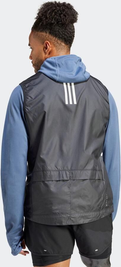 Adidas Terrex Own the Run Bodywarmer Zwart- Heren Zwart - Foto 8