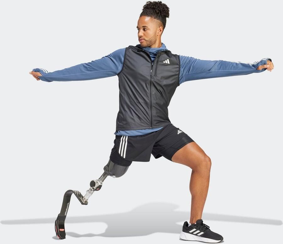 Adidas Terrex Own the Run Bodywarmer Zwart- Heren Zwart - Foto 4